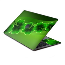 Skin Decal Wrap for MacBook Pro 13" Retina Touch Shamrocks 4 leaf clover