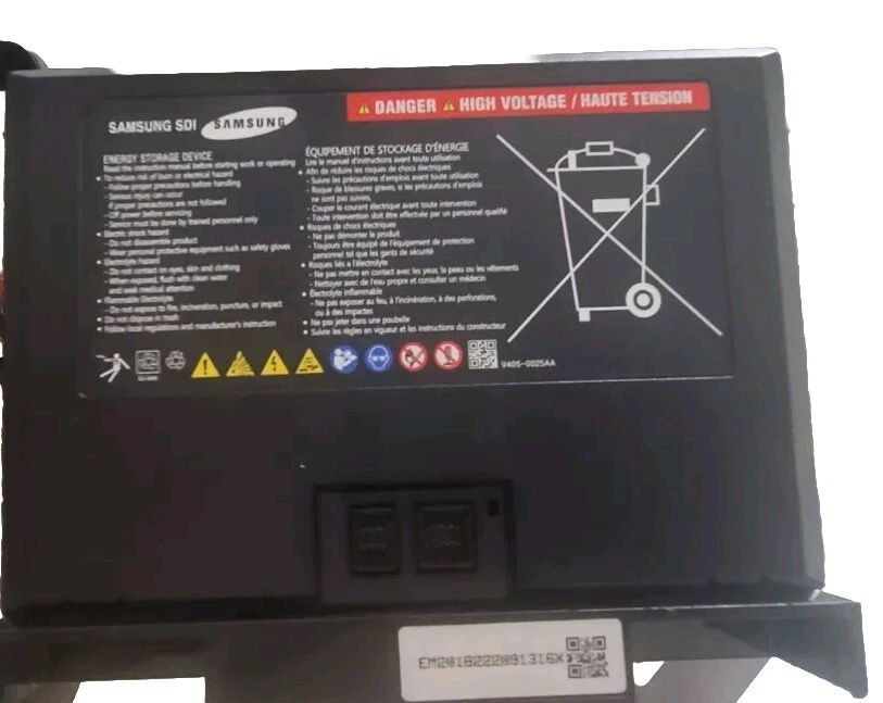 New OEM Samsung APC LIBSMG95MODB Li-Ion Battery 9540A Battery Module Type B - Image 3 of 4