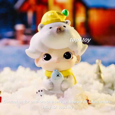 POP MART x DIMOO WORLD Merry Christmas 2020 Polar Bear Mini Figure