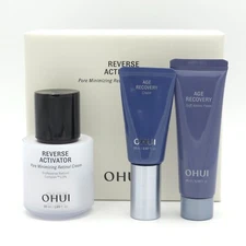 O HUI Reverse Activator Pore Minimizing Retinol Cream Special Set K-Beauty