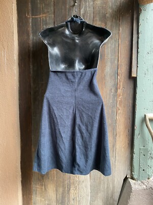 Ralph Lauren Navy terry halter tennis dress cover Y2K Beach club lounge  summer | eBay