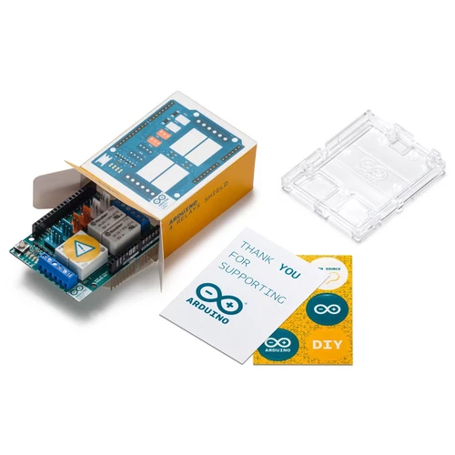 Arduino 4 Relays Shield, 4 Relais, Thinker Kit Interfaces für Uno/Mega, A000110
