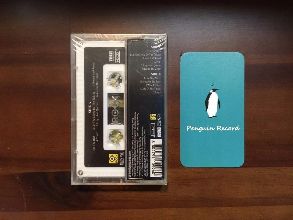 VARIOUS ARTISTS - TRIBUTE TO AEROSMITH CASSETTE TAPE KOREA EDITION SEALED - Image 3 of 3