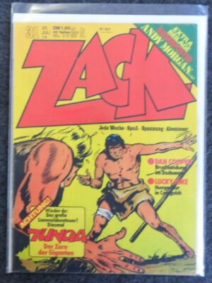 Zack Nr. 31 (1974) - Mit Beilage - Koralle Verlag - Z. 1-2