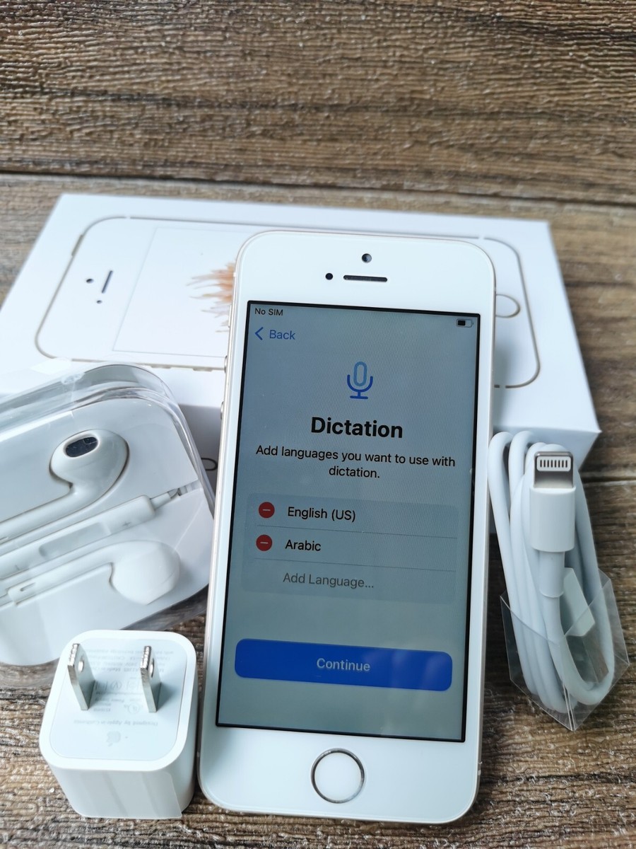 Very N ew Apple iPhone SE 1St Generation 16GB Gold Unlocked