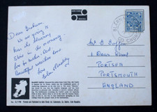 BLARNA (Blarney), Ireland 1964 postmark on a B. Castle postcard