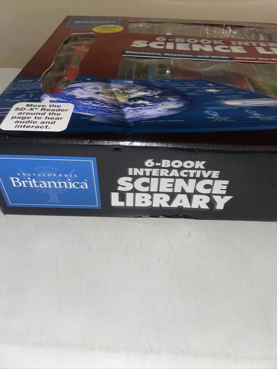 Encyclopaedia Britannica® 6-Book Interactive Science Library by