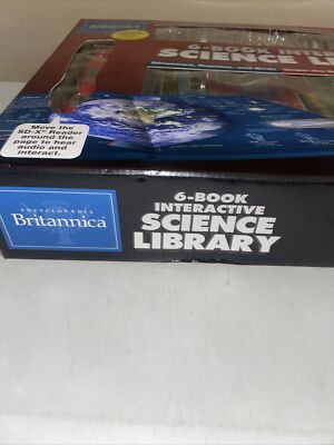 洋書 6-Book Interactive Science Library Encyclopaedia Britannica® 6-Book Interactive Science Library by