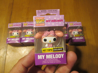 FUNKO POP POCKET KEYCHAIN MY MELODY EXCLUSIVE HOT TOPIC | eBay