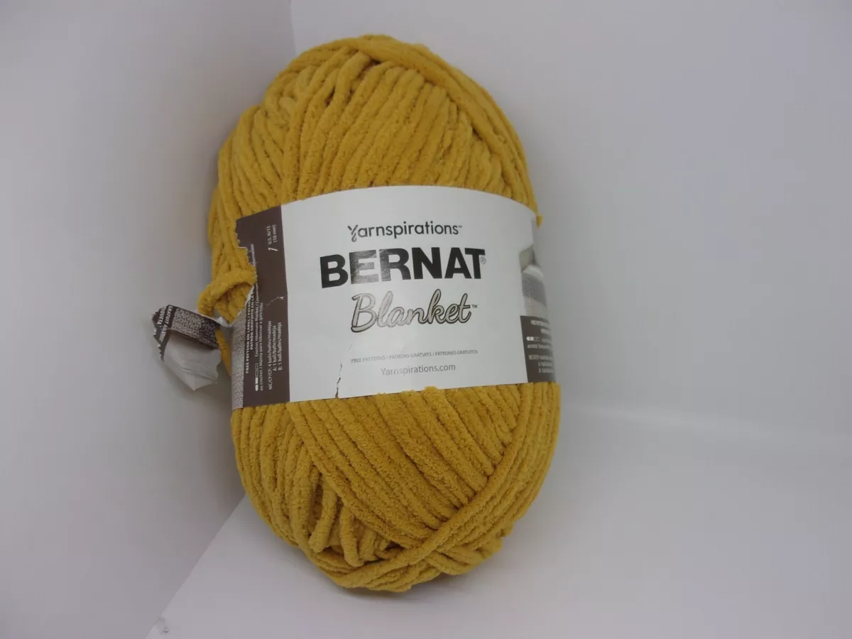 Bernat Blanket Yarnspirations Gold 10970 1 Skein