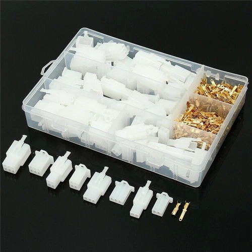 380x Steckverbinder Sortiment KFZ Stecker 2-6 Polig Auto Buchse Set 1,0-2,5 mm² - Bild 2 von 9