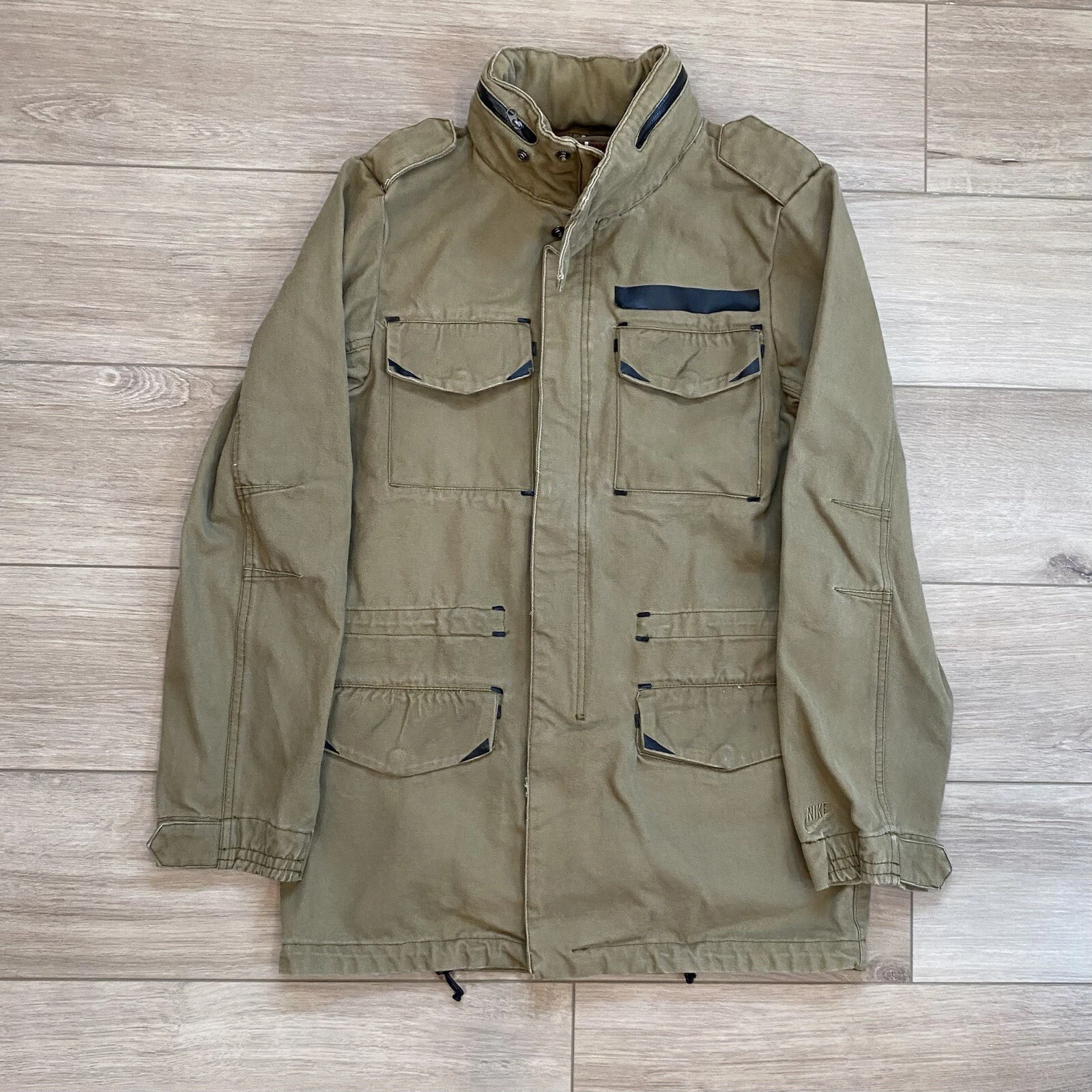 Cappotto Nike Coaches da uomo taglia small cappuccio autunno essenziale