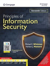 Principles of Information Security with MindTap by Whitman, 7TH INT'L EDTN (PBK)