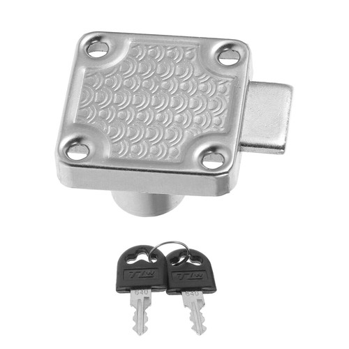 Heavy Duty Showcase Lock with Key Stainless Steel Drawer Security Lock - 第 6/12 張圖片