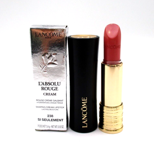 Lancome L'absolu Rouge Cream Lipstick ~ 238 Si Seulement ~ 0.12 oz BNIB - Picture 1 of 2