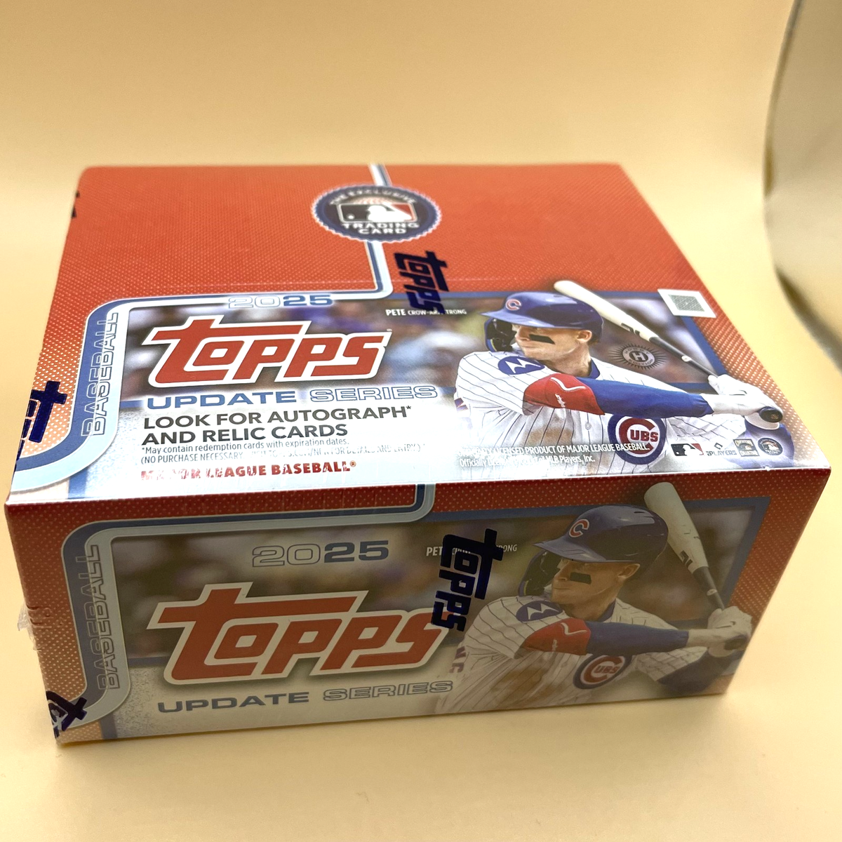 2025 Topps Update Baseball JAPAN EDITION Sealed Box MLB 20 packs 