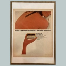 #0133 - 17A 1965 Palmolive Gold Soap -Laminated Vintage Magazine Ad-11x17