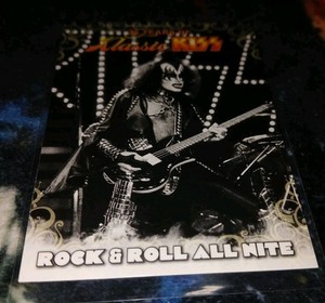 KISS TOUR CARD Gene Simmons 