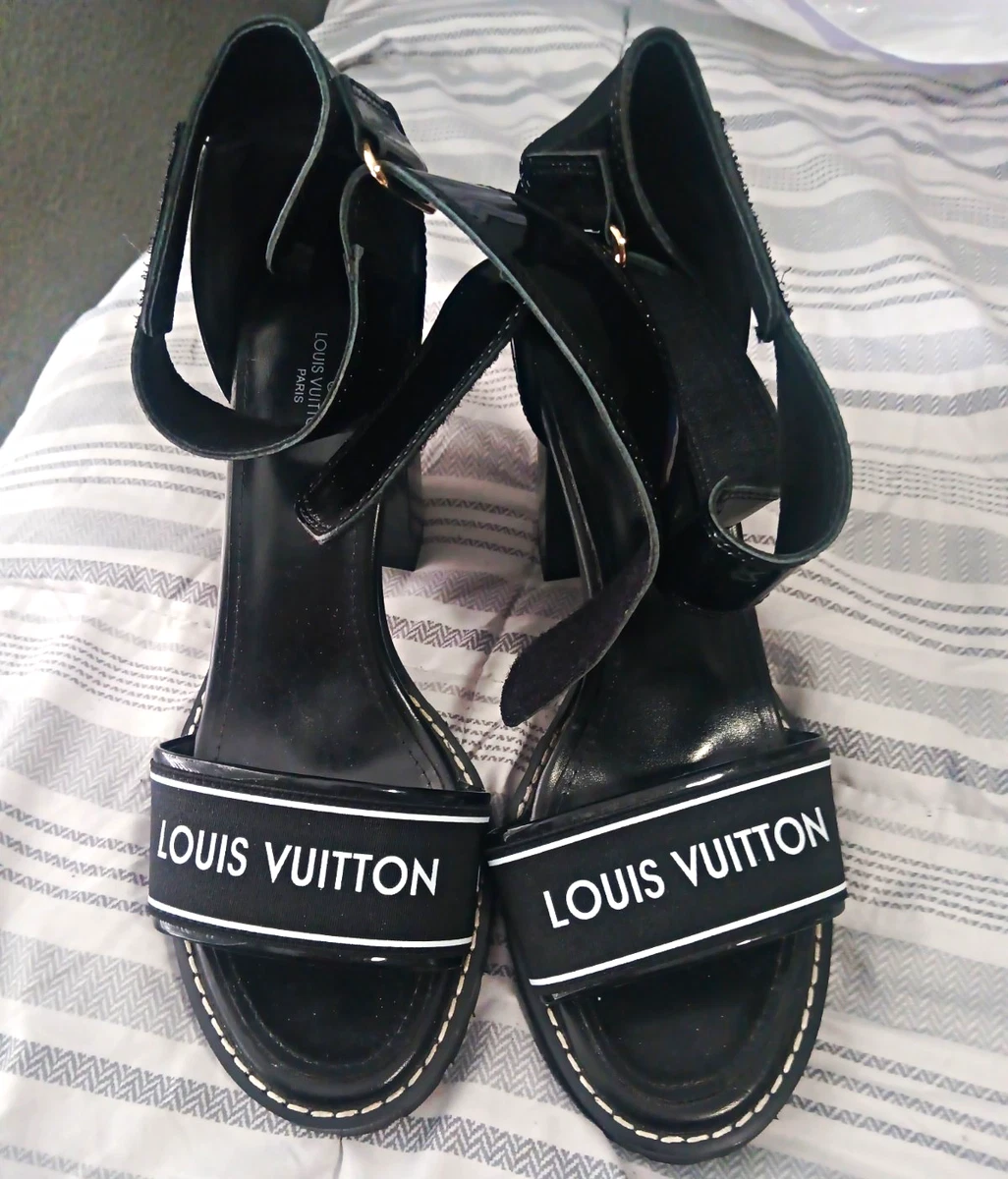 Louis Vuitton Black Heels for Women for sale - eBay