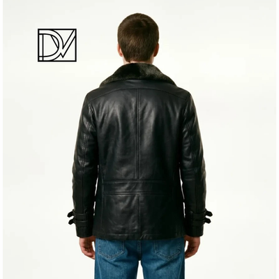 Leon S Kennedy RE9 Requiem Leather Jacket | Resident Evil Black