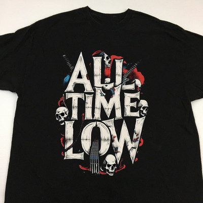 New Trend All Time Low Band T Shirt Short Sleeve S-5XL MA378 FREE SHIPPING