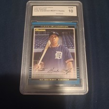 2002 Bowman Chrome Curtis Granderson  RC #71 PGA 10 Mint