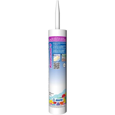 Mapei Keracaulk S Premium, Paintable, Sanded, Siliconized 10 oz., white