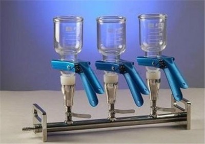 Manifolds 3 Branch Vacuum Filtration Apparatus All Glass Funnel (300ML) rt
