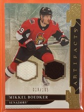 2019-20 Upper Deck Artifacts Mikkel Boedker Gold Material /165 #71 Hockey