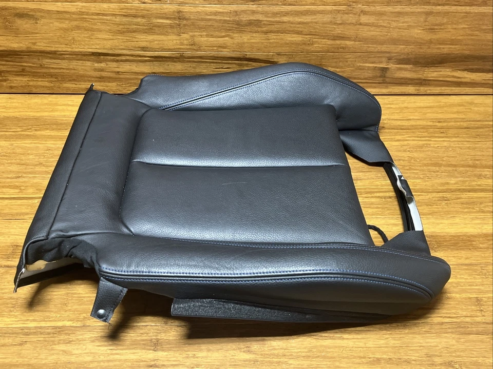 BMW 440i F32 2016-2020 asiento deportivo delantero derecho cubierta de cojín inferior OEM NOTE Foto 3 de 4