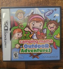 Majesco Camping Mama: Outdoor Adventures (Nintendo DS) 2009 Manual