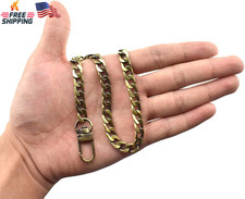 HAHIYO Mini Pochette Purse Chain Strap Slim Wide 7Mm for LV Length 15.7 Inches E
