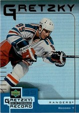1999-00 Upper Deck McDonald's for the Record #7 Wayne Gretzky