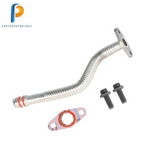 Turbo Oil Return Drain Line Tube Kit Fit For Dodge Cummins 5.9l Diesel 5135786ab Turbo Oil Return Drain Line Tube Kit Fit For Dodge Cummins 5.9l Diesel 5135786ab