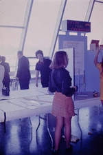 MAY 1971 People At Science Fair  Slide CE-F