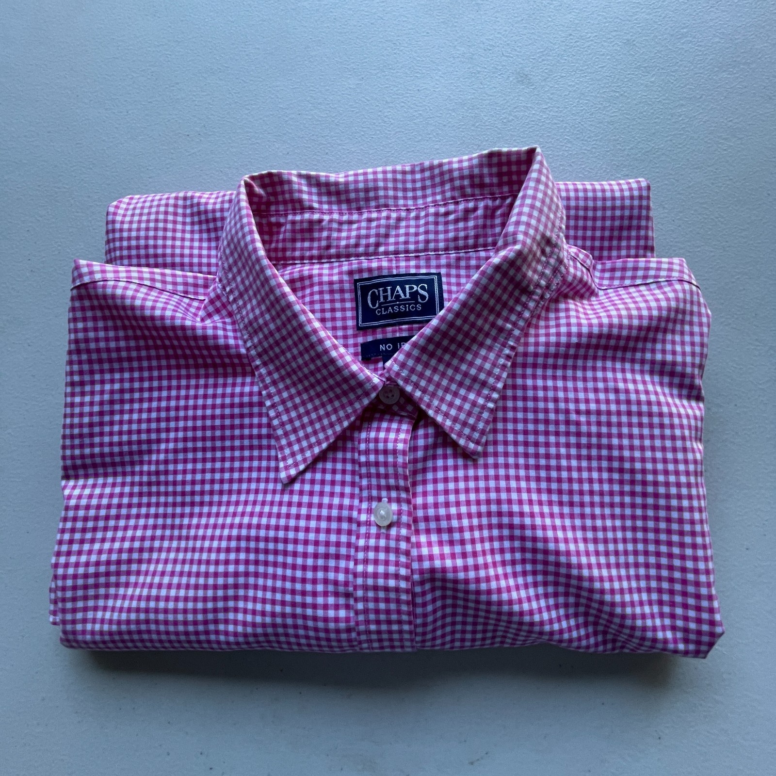 Chaps Classics Pink Gingham Button Down Shirt Wom… - image 12