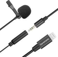 Saramonic Lavalier-Mikrofon LavMicro U1 Mikrofon Ansteckmikrofon Schwarz