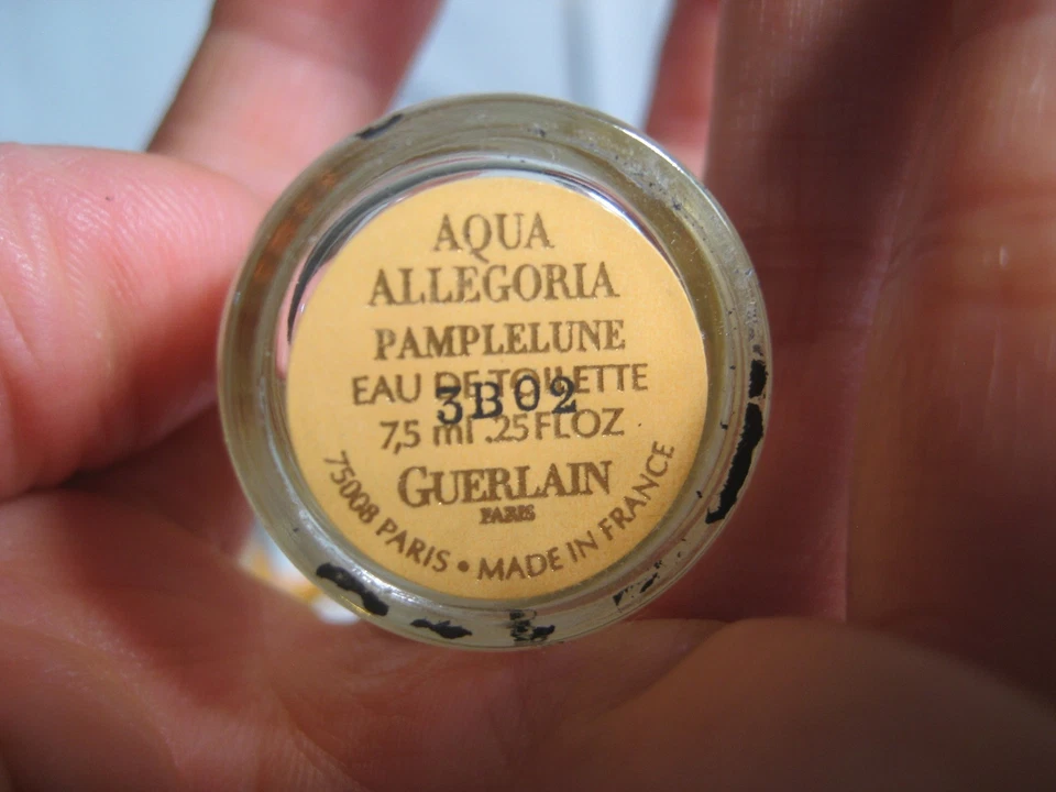 🎁lote Vintage mini abeja Guerlain Aqua alegoria pamplelune Donna Karan Nina Ricci Foto 3 de 4