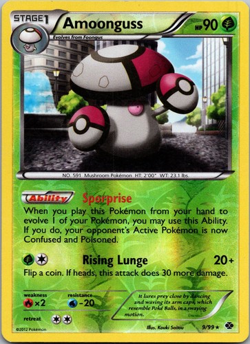 Amoonguss 9/99 Next Destinies Reverse Holofoil MP