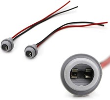 168 194 2825 W5W 920 921 T10 T15 Rubber Base Socket/Base w/Pigtail Wiring Har