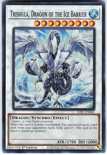 Trishula, Dragon of the Ice Barrier SDFC-EN045 Yugioh TCG Super Rare NM