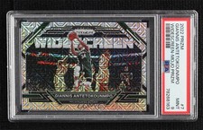 2022 Panini Prizm Widescreen Mojo 16/25 Giannis Antetokounmpo #7 PSA 9 MINT lz7