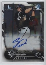 2016 Bowman Chrome Prospects Auto Corey Zangari #BCAP-CZ Auto 8p8