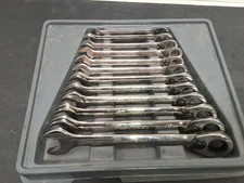 Blue Point 12pc Ratcheting Combination Wrench Set 8mm-19mm