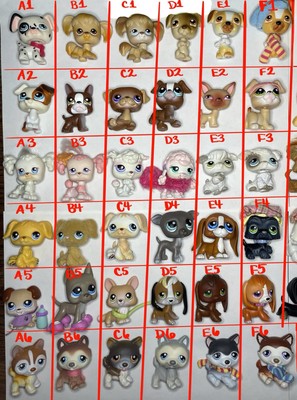 YOU PICK! LPS: Littlest Pet Shop Assorted Puppy Dog Lot- Combined ...