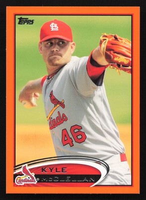 2012 Topps #US251 Kyle McClellan ORANGE /210 St. Louis Cardinals