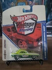 HOT WHEELS Vintage Racing "CONTINENTAL SHAKER: 1970 Dodge Challenger Carded!