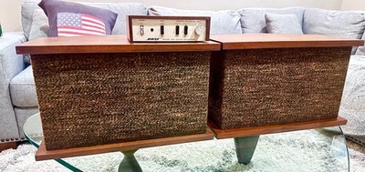 Working Pair of Bose 901 Series 1 Speakers W/ Bose Active Equalizer, Sound Great