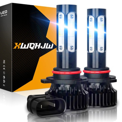 #ad #ad 9005 HB3 LED Headlight Super Bright Bulbs Kit White 6000K High Low Beam $16.39