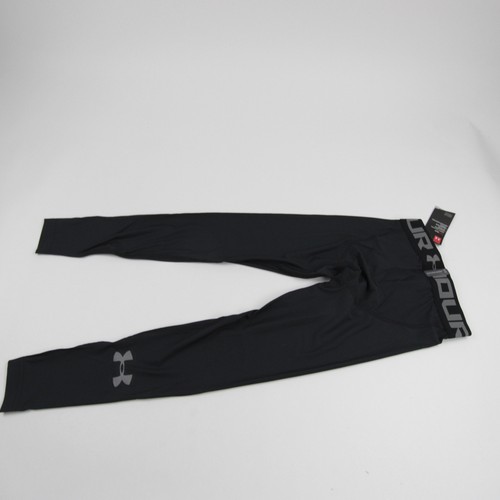 Under Armour HeatGear Compression Pants Men's Black New with Tags - Picture 2 of 7